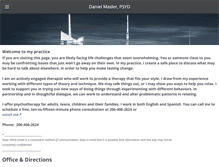 Tablet Screenshot of danielmasler.com